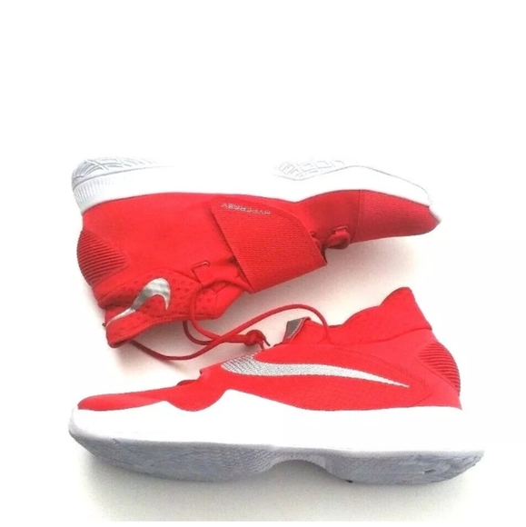 Size Mens US 12/UK11 Nike Zoom Hyperrev 2015 University Red TB Basketball Shoes - Picture 5 of 9